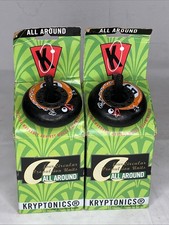 Vintage Kryptonics Rollerblade Wheels Rampage 72mm 85A Black LOT OF 2 Sets New