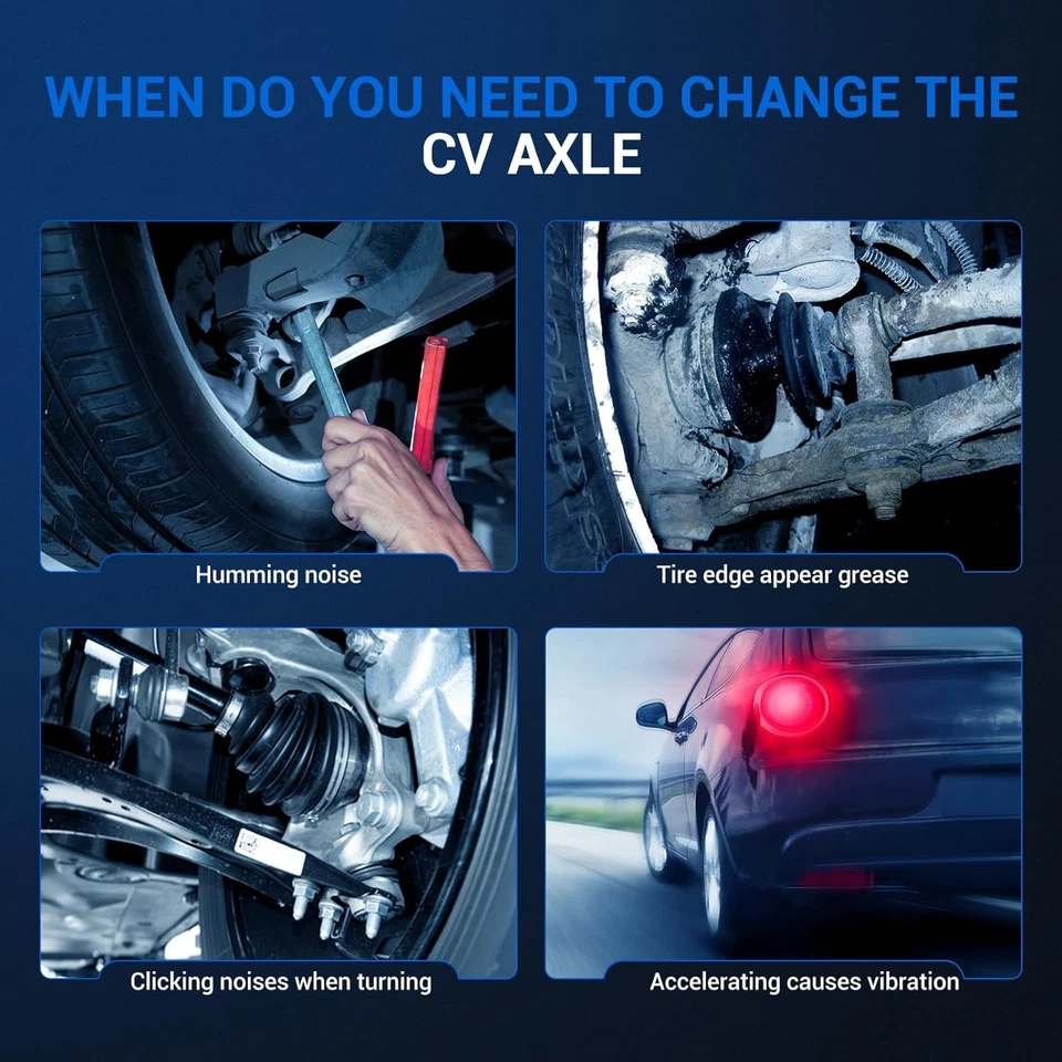 Assale CV anteriore sinistro per Mazda Tribute Ford Escape 2001-2008 2005 2006 2007 2008 - Immagine 4 di 4