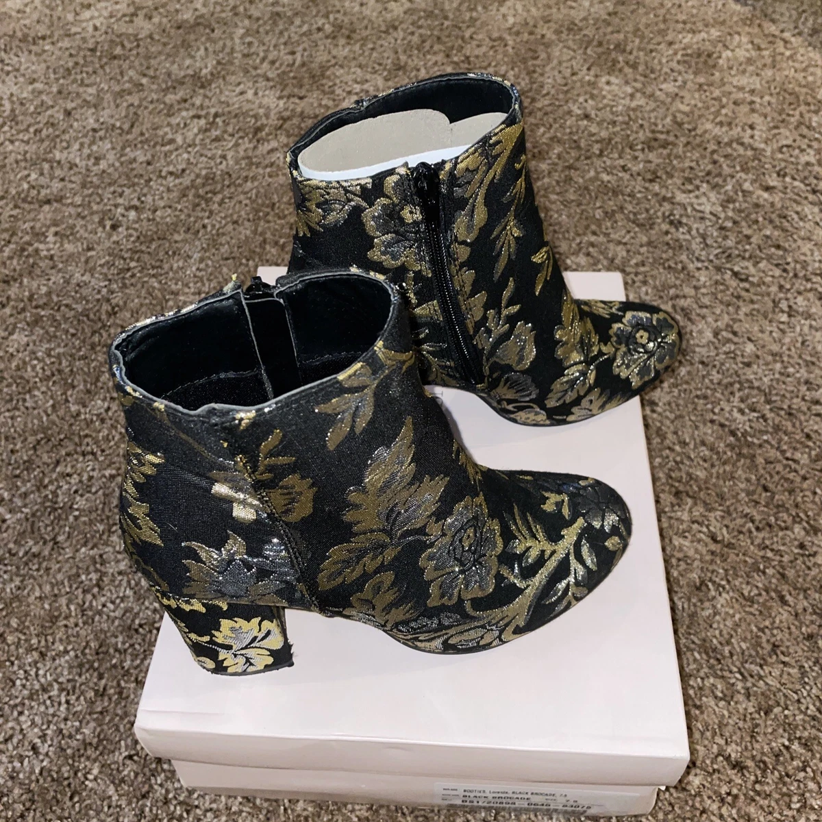 Justfab shop floral boots