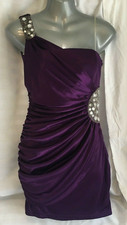 Dress Purple Speechless Club Jr Size S Social Shiny Bodycon Jewel Party New