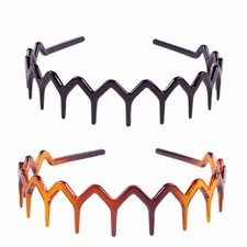 PLASTIC HEADBAND ALICEBANDS Grip Teeth Spiky Hair Accessories Girls Ladies Style
