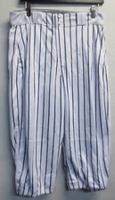 STINGER SPORTS ADULT NAVY STRIPE BASEBALL KNICKER PANT - SMALL OR MEDIUM