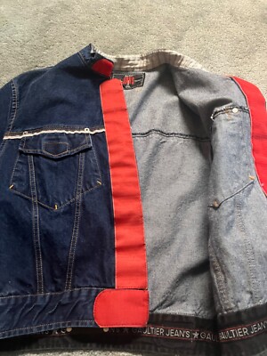VTG AUT JEAN PAUL GAULTIER JEANS XIII denim jacket sz small XS