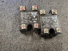 2 Carlo Gavazzi RA2450-D06 Solid State Relay 16A / 240VAC