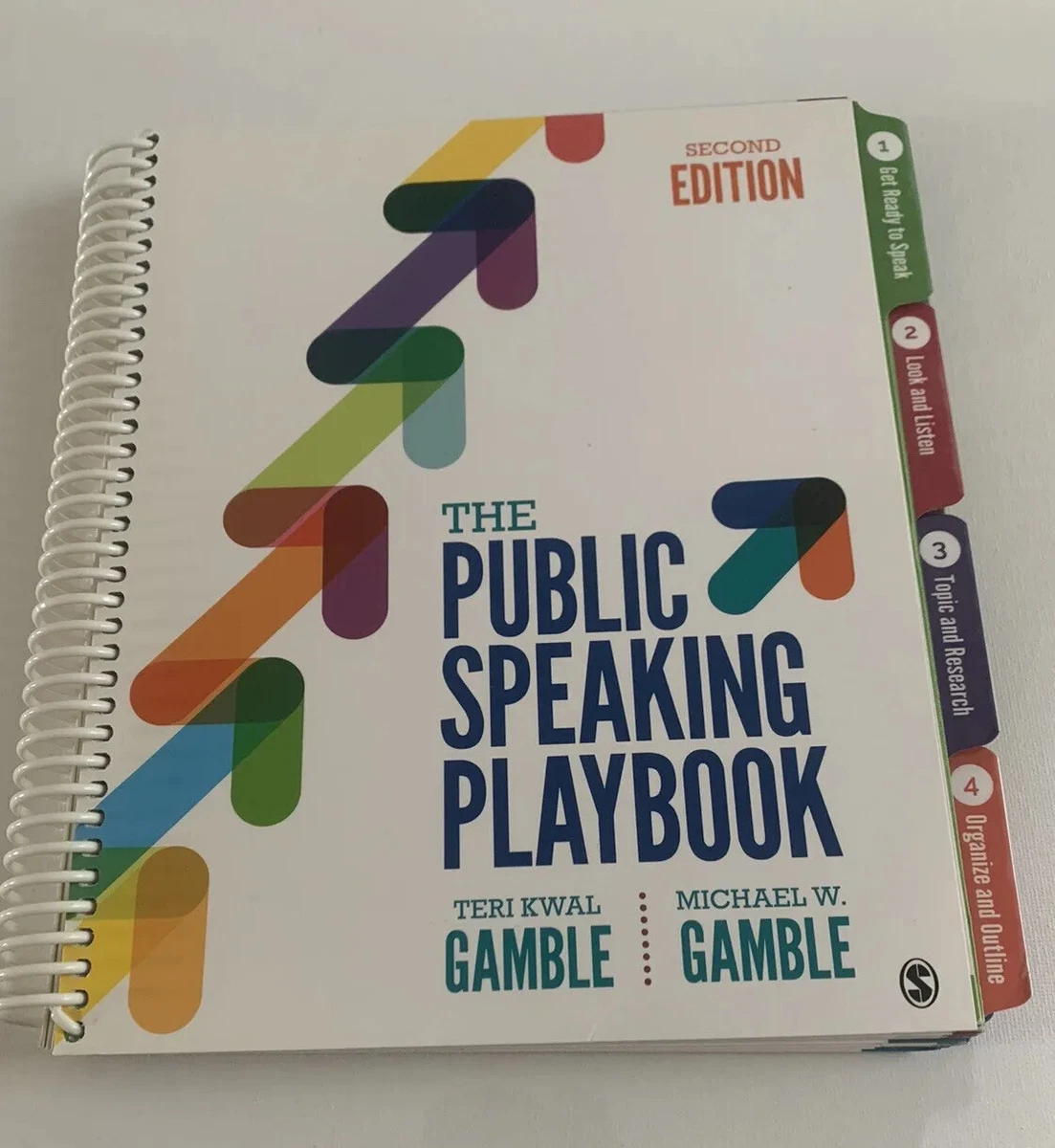 The Public Speaking Playbook Binder ISBN 978-1-5063-5164-3 2nd Edition By Gamble