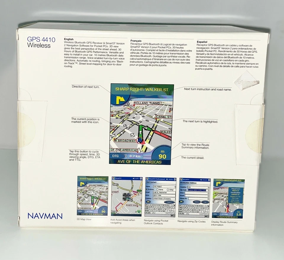 Navman GPS 4410 Handheld GPS Receiver - Image 4 of 4