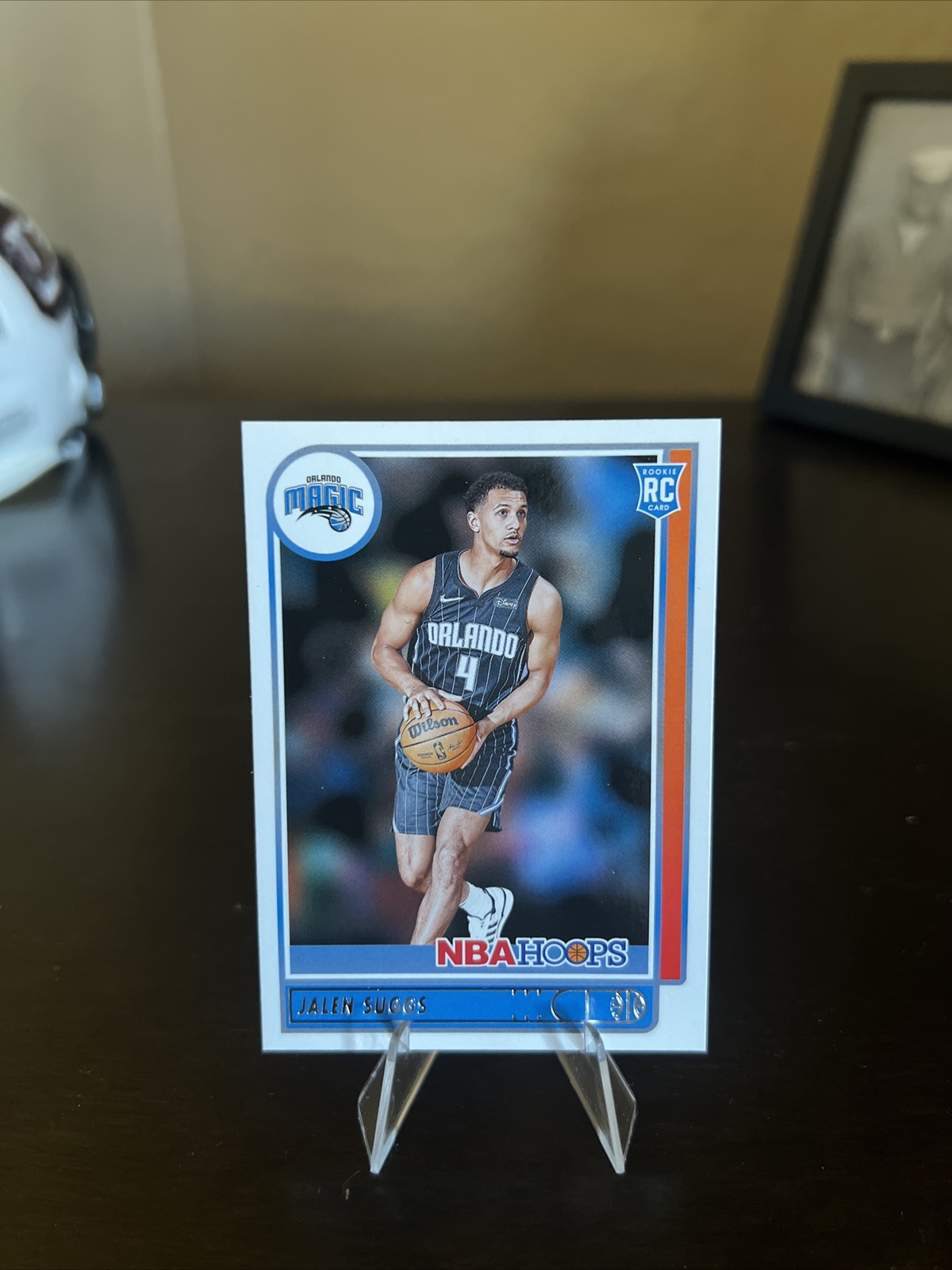 2021-22 NBA Hoops Holiday Winter Rookie Card #210 Jalen Suggs RC Magic