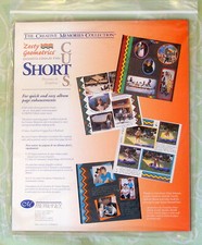 Creative Memories Zesty Geometrics Short Cuts 143 Solid-Colored Shapes NEW