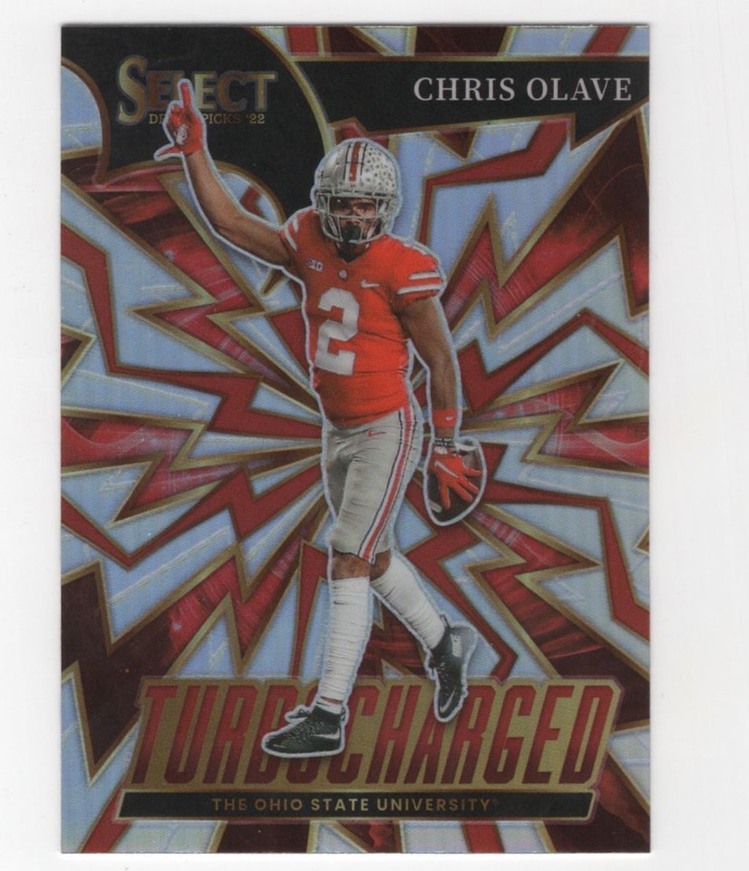2022 Panini Select Draft Picks Chris Olave #TCO - 1 of 1