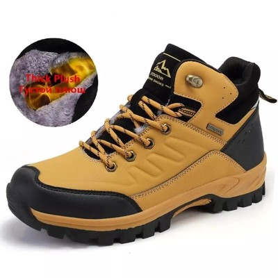Botas De Nieve Para Hombre Zapatos Impermeables Cálidos Para Invierno Frio