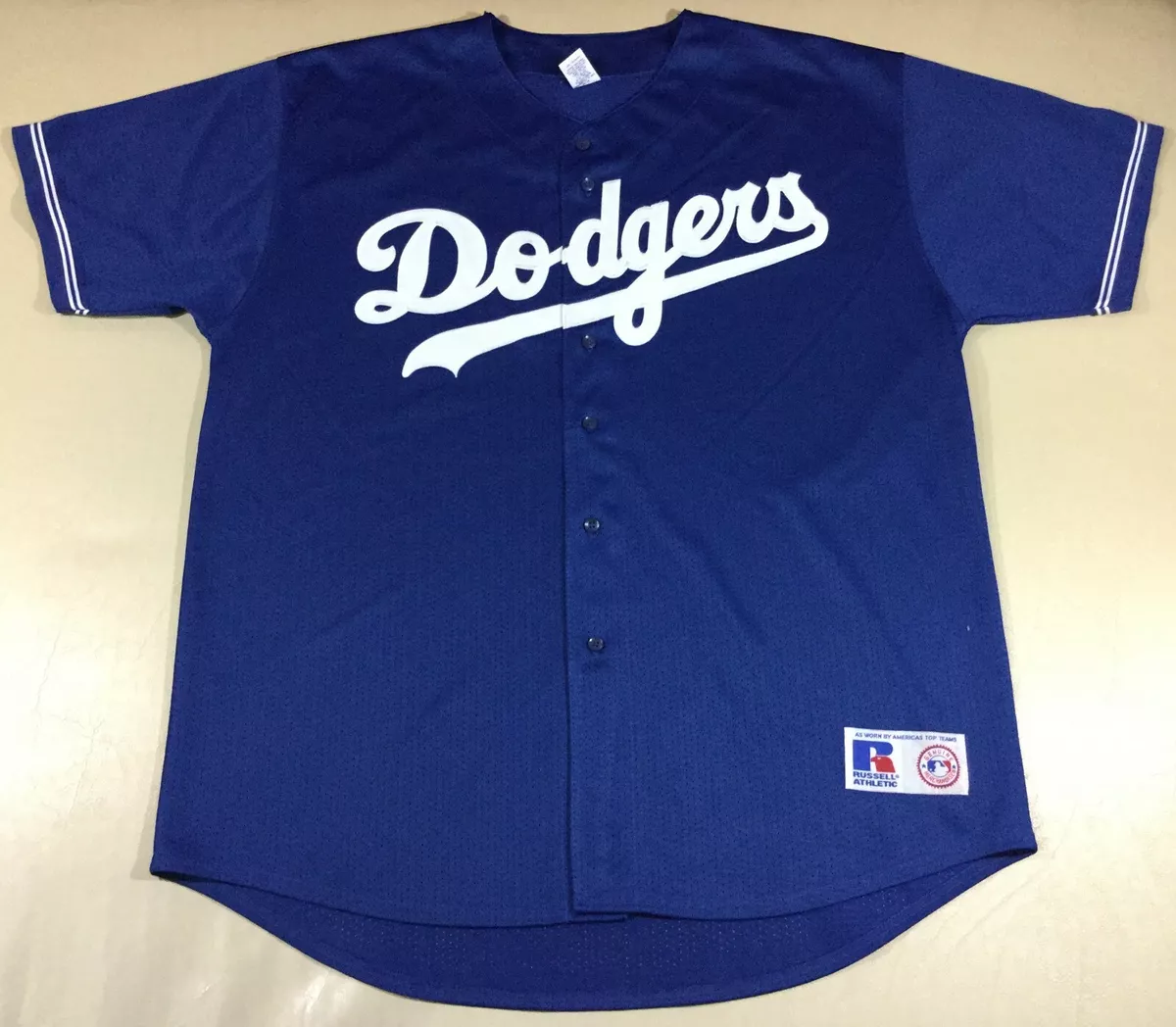 Vintage LA Dodgers Baseball Russell Jersey Size2XL