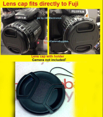 FRONT SNAP-ON LENS CAP DIRECTLY to CAMERA FUJI SL1000