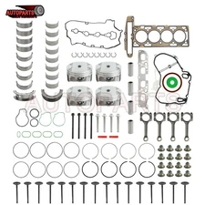 Engine Rebuild Overhaul Connecting Rod & Pistons Kit For GMC Terrain 10-17 2.4L