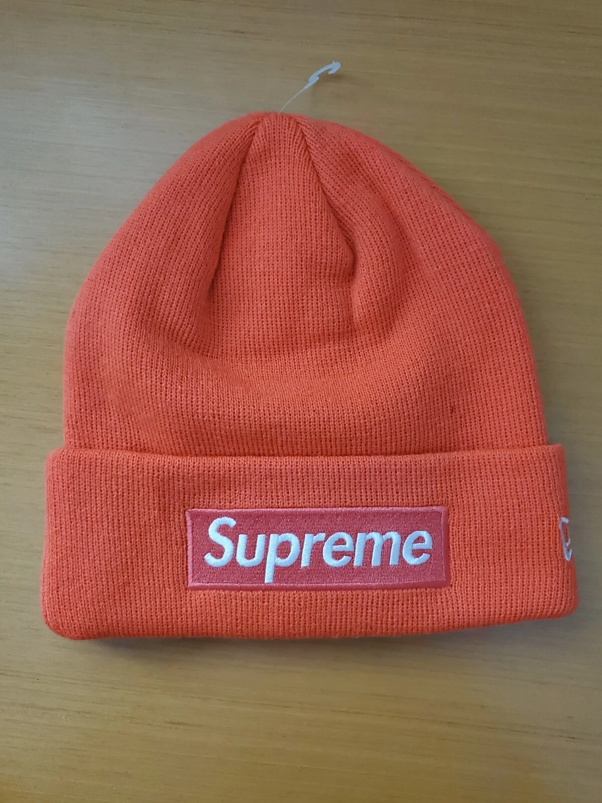 Supreme New Era Box logo bonnet corail brillant FW18BN59 mondialement connu NEUF