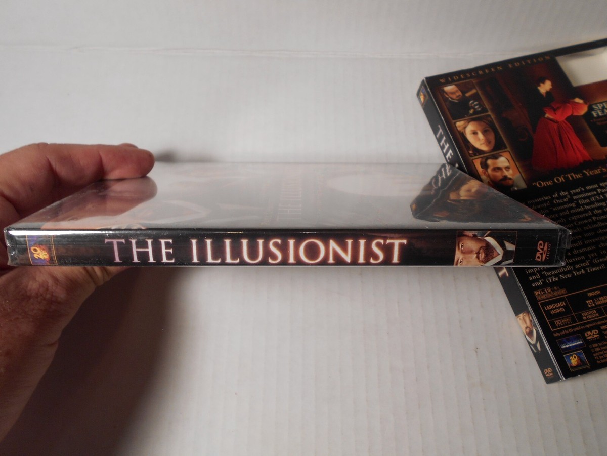 The Illusionist DVD Edward Norton Paul Giamatti New Factory Sealed