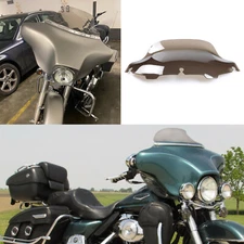 Smoke 8'' Front Windshield Windscreen for Harley Street Electra Glide 1996-2013