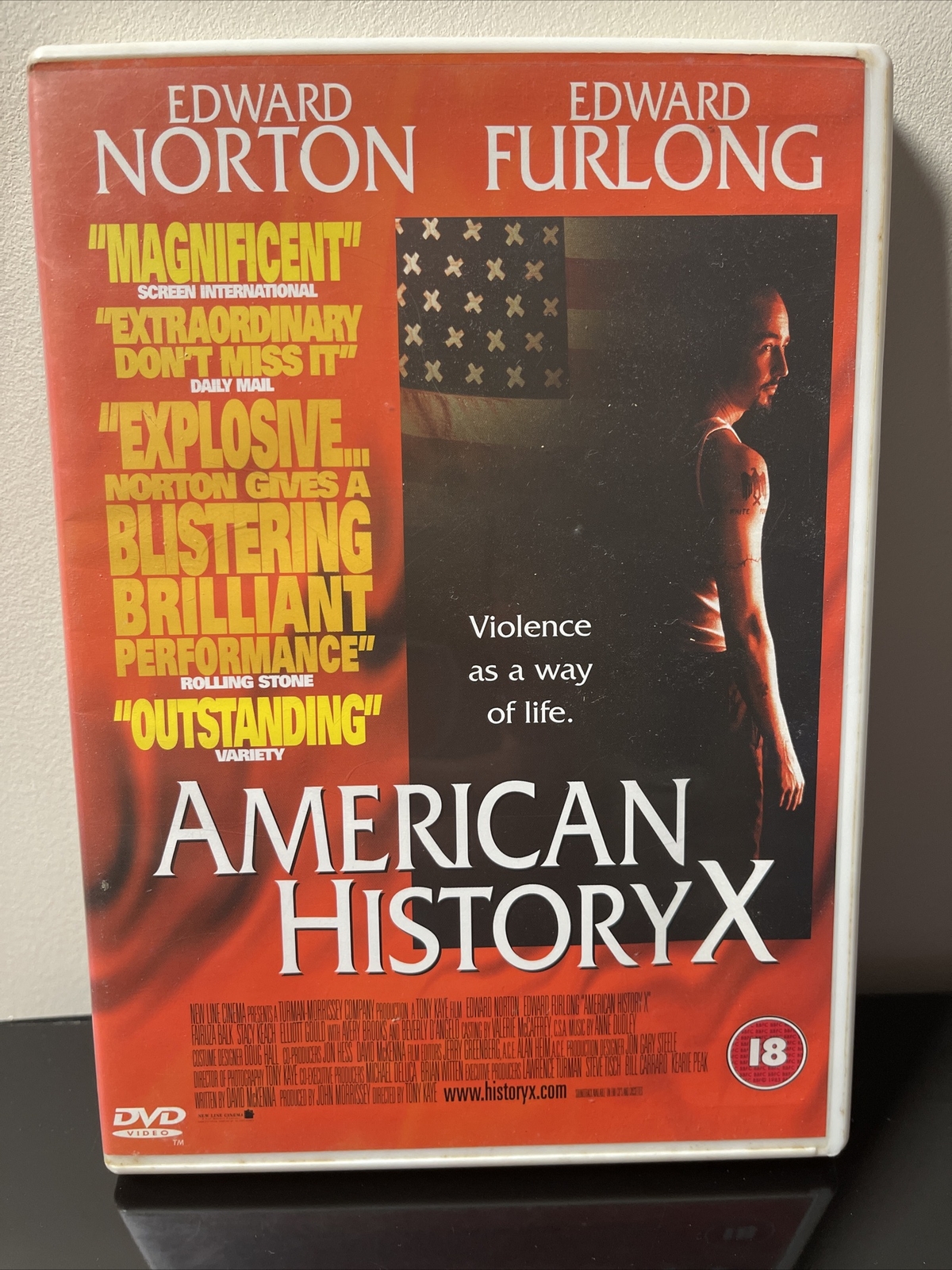 American History X DVD Drama (1999) Edward Norton Quality Guaranteed