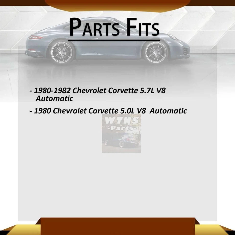 GMB Rear Half Shafts All Joints Universal Joint For Chevrolet Corvette 1980 1981 - Image 2 of 4