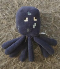 Minecraft Overworld Squid 7" Plush MOJANG 2013 Stuffed Animal Doll