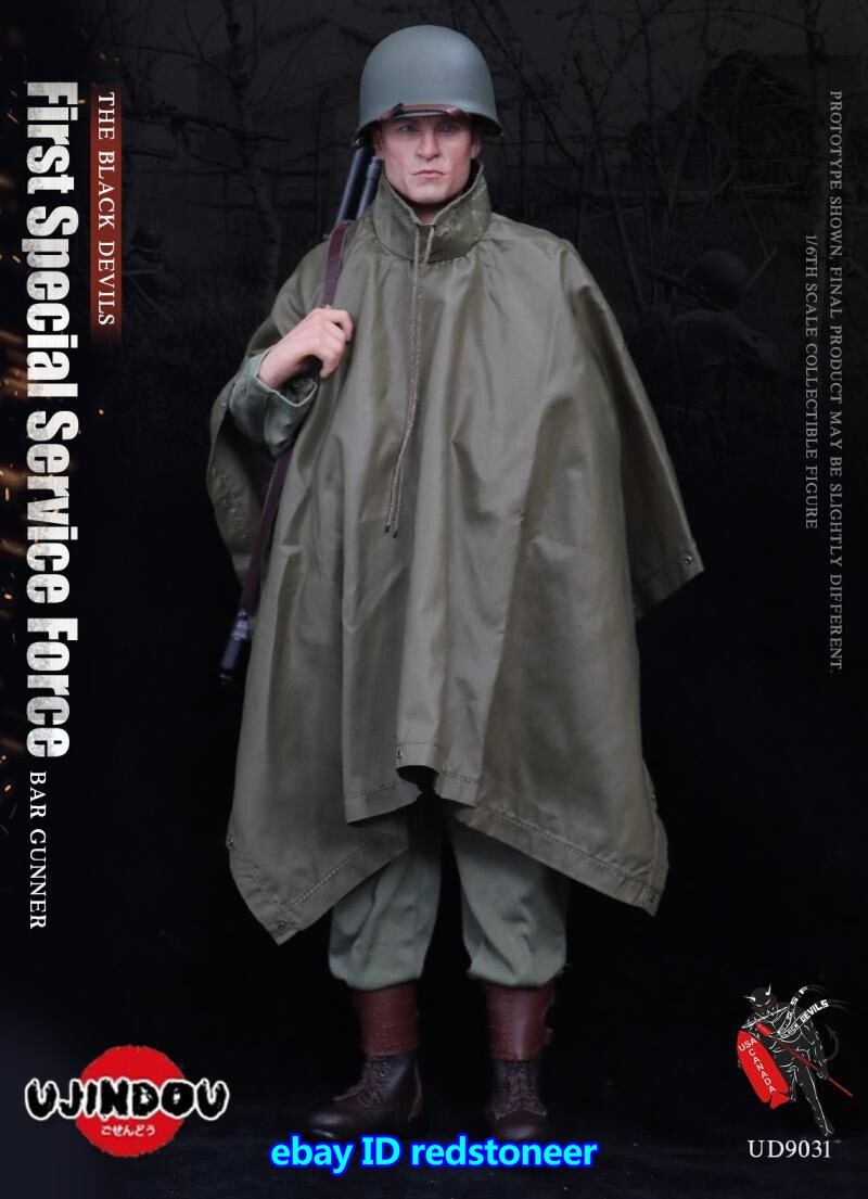 UJINDOU First Special Service Force - BAR Gunner 1/6 Scale Soldier