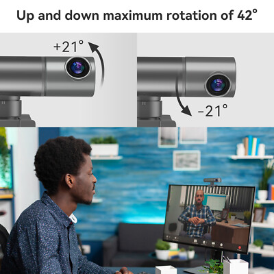 aicoco Computer Camera Smart Live Streamcam Gesture Control AI