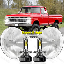 Pair 7 Inch Led Headlights Hilo Beam For Ford F100 F250 F350 Pickup 1953-1977 Pair 7 Inch Led Headlights Hilo Beam For Ford F100 F250 F350 Pickup 1953-1977