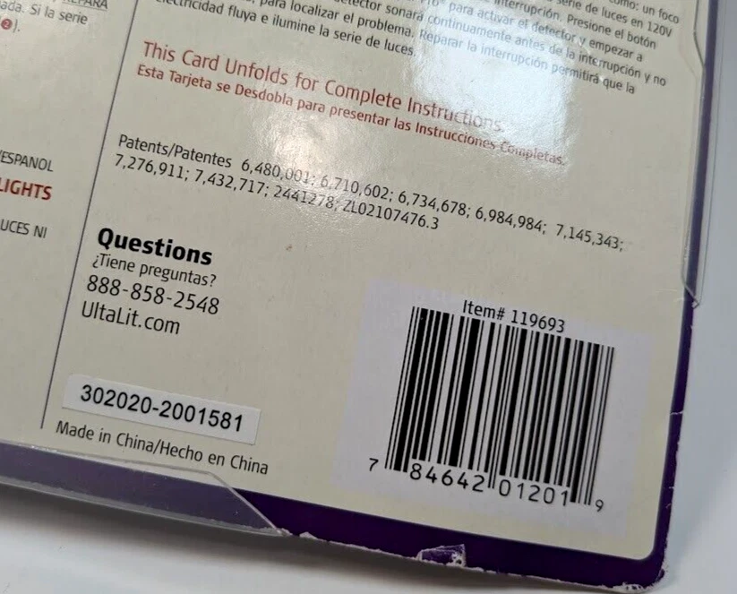 Light Keeper Pro Repair Tool Fix Christmas Incandescent String Patio Used - Image 3 of 4