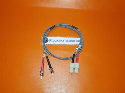 Fiber Optic Cable Plus Corning 50/125µm 1.0 m ST/SC Patch Cable Fiber Optic
