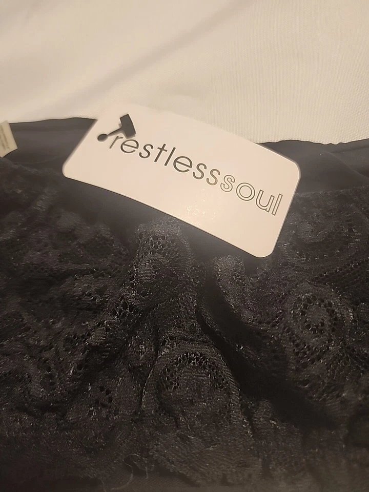 Pack de 3 bandeas de encaje Commando nuevas en blanco y negro  Foto 3 de 4