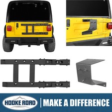 Hooke Road Tailgate Reinforcement Kit Tire Carrier For 97-06 Jeep Wrangler Tj