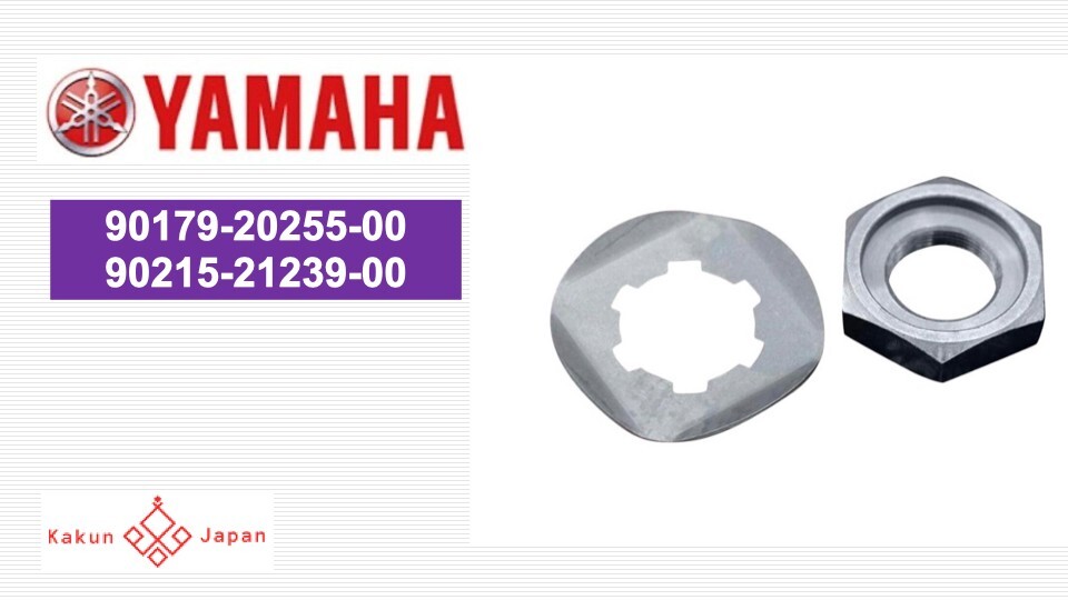 Yamaha OEM 90179-20255-00 90215-21239-00 FRONT SPROCKET RETAINING