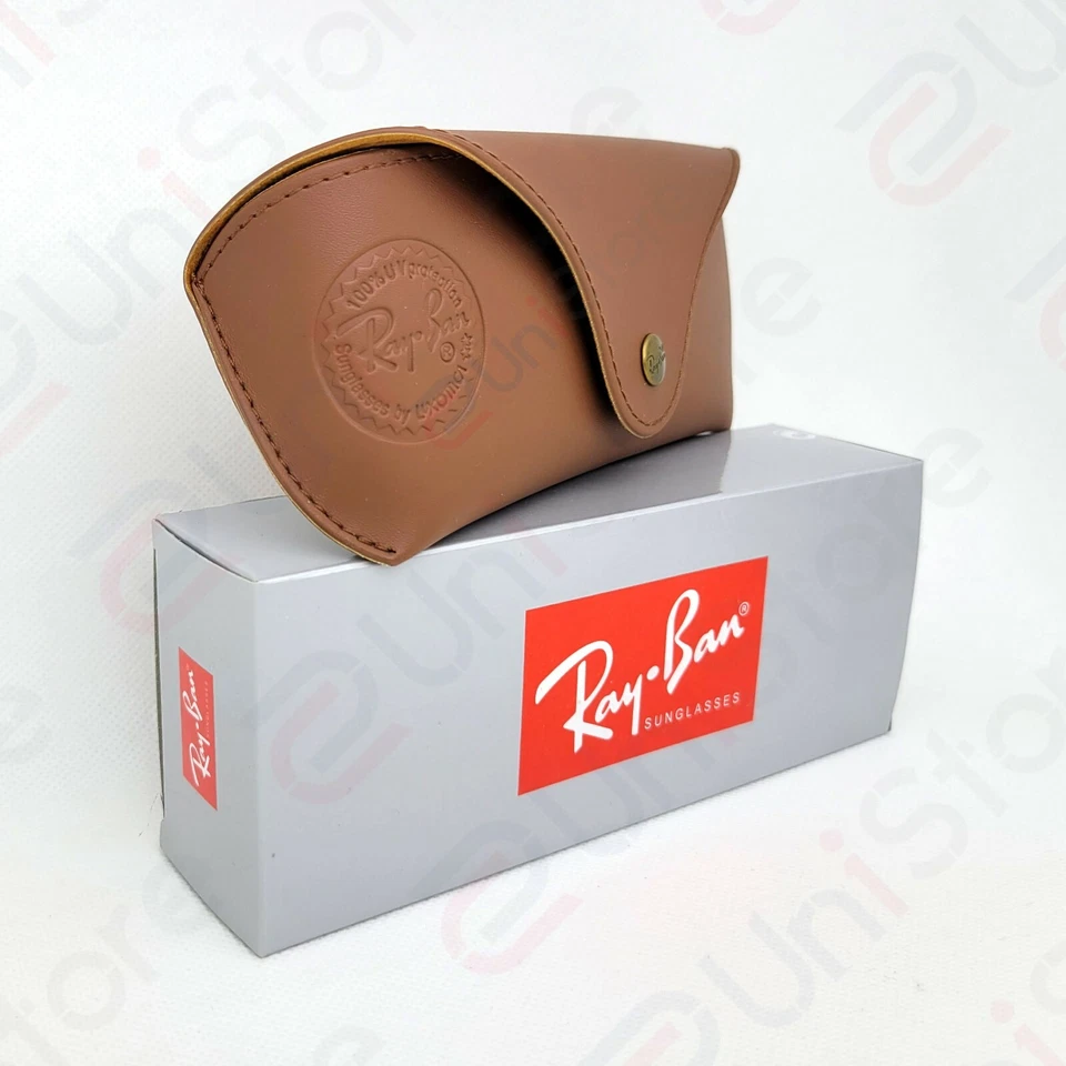 Auténticas gafas de sol Ray-Ban edición especial estuche cuero suave con tela y caja Foto 3 de 4