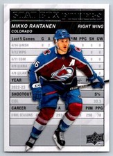 2023-24 Upper Deck #SB-18 Mikko Rantanen Stat Box Fillers