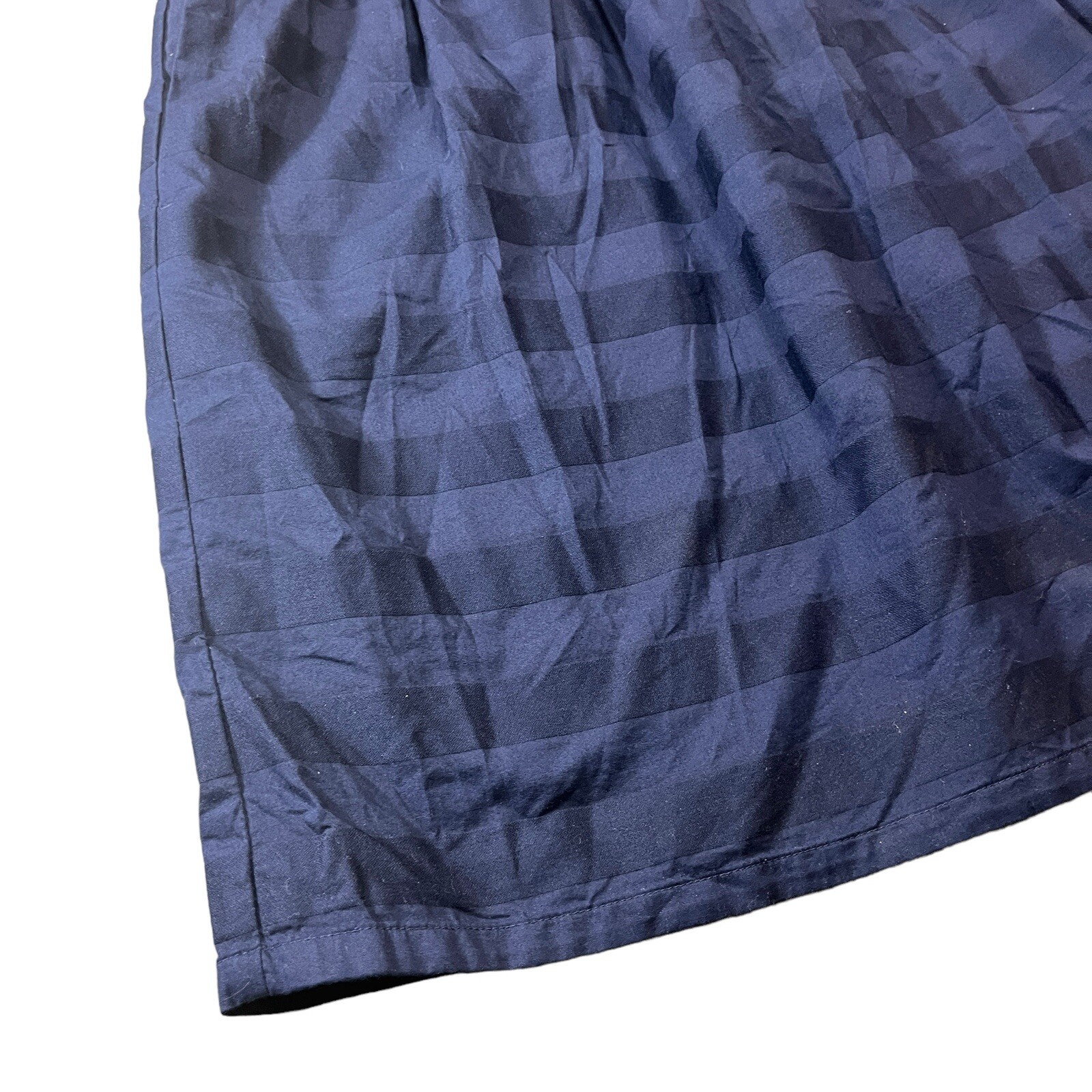 Gap Dress Sz 4 Navy Blue Skater Dress Stripe Uniform Fit & Flare