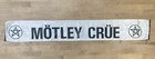 Vintage Motley Crue Promotional Banner