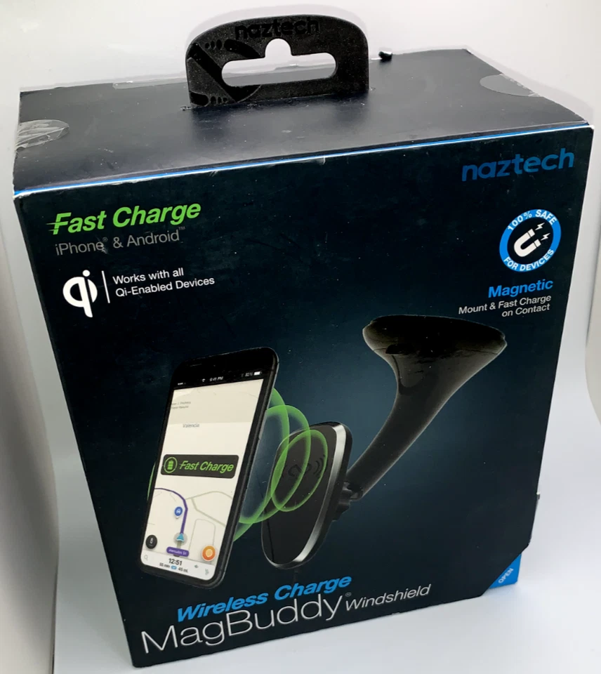 Naztech MagBuddy Wireless Charge Anywhere+ Cell Phone Holder Mount Device Mount - Image 2 of 4