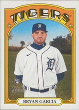 2021 Topps Heritage High Numbers RC #642 Bryan Garcia - FREE SHIPPING!