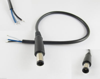 5x DC Cord Tip 7.4 x 5.0mm Plug Connector Cable For DELL HP Replacement 30cm/1ft