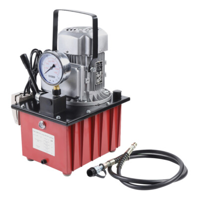 #ad Hydraulic Pump with Single Acting Manual Valve Electric Driven 10000 PSI 750W $254.97