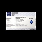 2.29 Ct IGI Certified A+ Natural Tanzanite Gemstone Blue Violet Oval Cut — photo 2