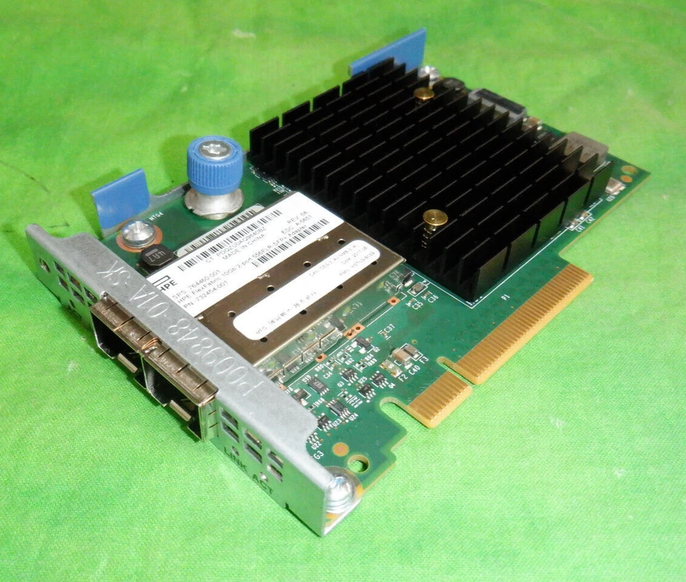 LOTE DE 10 HPE FLEXFABRIC 10GB 2 puertos 556FLR-SFP+ 732454-001 764460-001 Foto 2 de 4