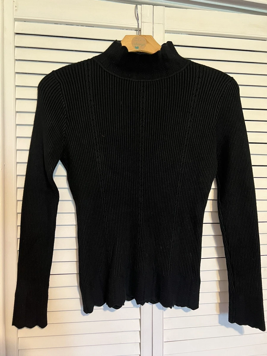 Vila milano top black sweater