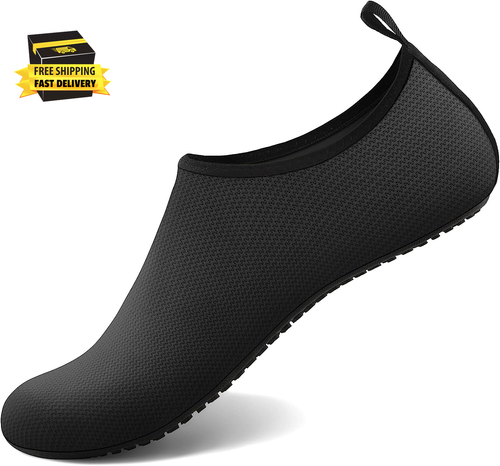 Water Shoes for Women Men Aqua Socks Swim Beach Pool River Slip-On Barefoot Quic