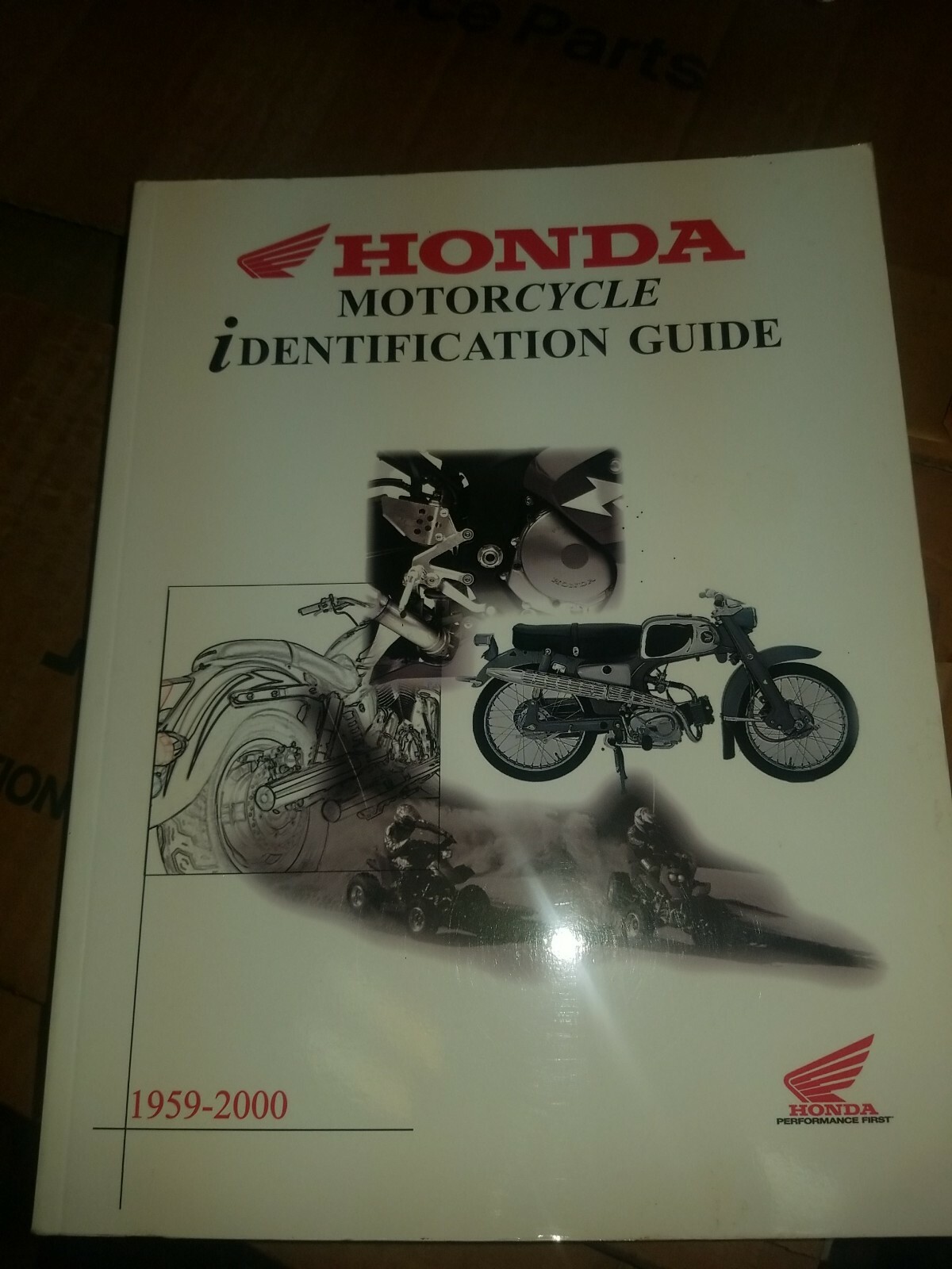 Honda Motorcycle Identification Guide Book 1959 To 2000 Bike Scooter Atv For Sale Online Ebay
