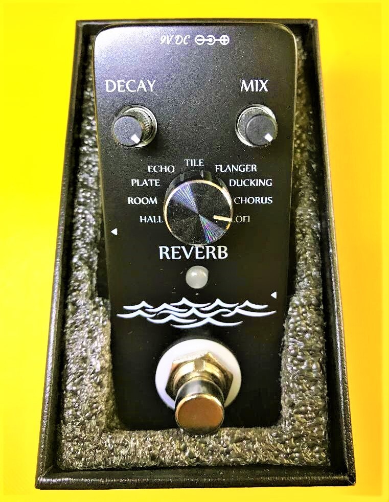 ISET Digital Reverb guitar effects pedal with true bypass eBay