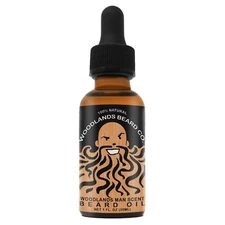 Woodlands Man Scented Beard Oil with Frankincense & Sandalwood