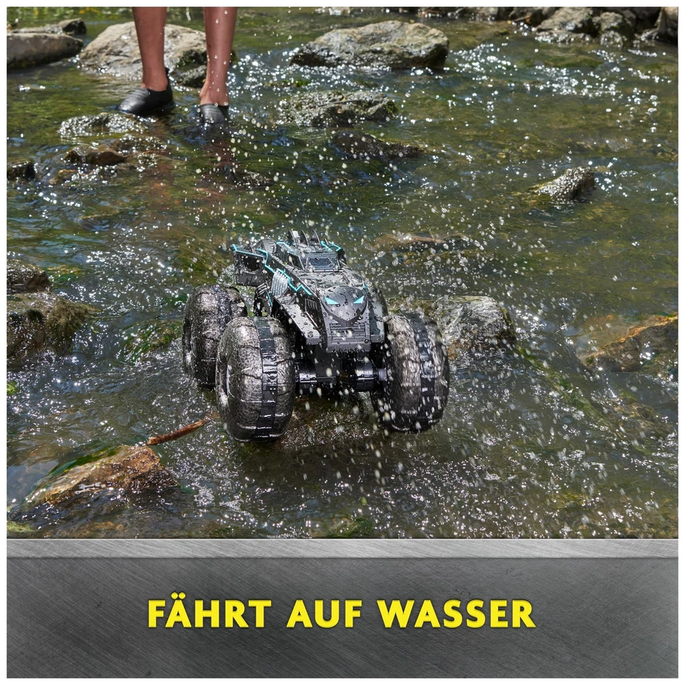Batman All-Terrain Batmobile ferngesteuertes Amphibienfahrzeug für Land und W... - Bild 3 von 4