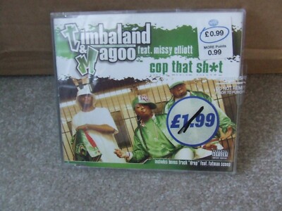 CD SINGLE TIMBALAND & MAGOO FT MISSY ELLIOTT COP THAT SH*T  3 TRACK