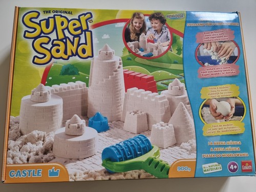Kinetic Sand Sable Magique 1kg Avec Moules Château Fort - Jeu De Sable Intérieur Pour Enfants - GenioKids Sabbia Per Sabbiera Bambini Kinetic Sand Sable Magique 1kg Avec Moules Château Fort - Jeu De Sable Intérieur Pour Enfants - GenioKids Sabbia Per Sabbiera Bambini