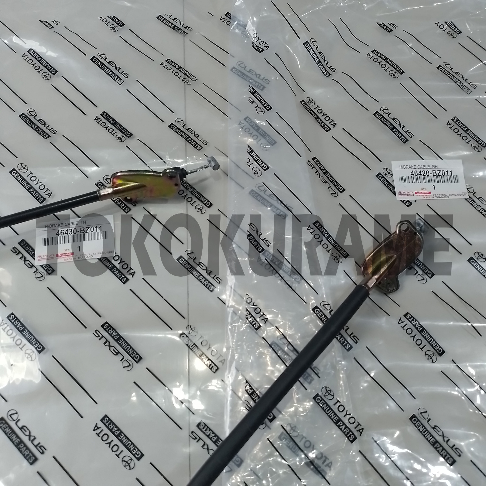 NEW TOYOTA RUSH / DAIHATSU TERIOS 2006+ HANDBRAKE PARKING CABLE RIGHT RH LH